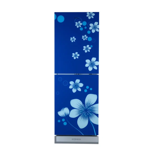 KONKA Refrigerator-KRT-240GB-Blue Delphinium-2-Door, Upper Freezer (240 Ltr)