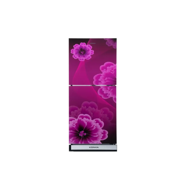 KONKA Refrigerator-KRB 190GB Purpel Peony-2-Door, Bottom Freezer (190 Ltr)