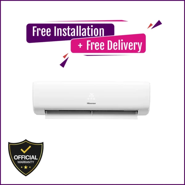 Hisense 1.5 Ton Smart Compact AC (AS18TW4RGSKB02DU)