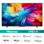 Hisense Voice Control Google DTS TV 65A6F3