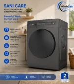 Sani-Care-10.5kg-Front-Load-Washing-Machine-Front-view