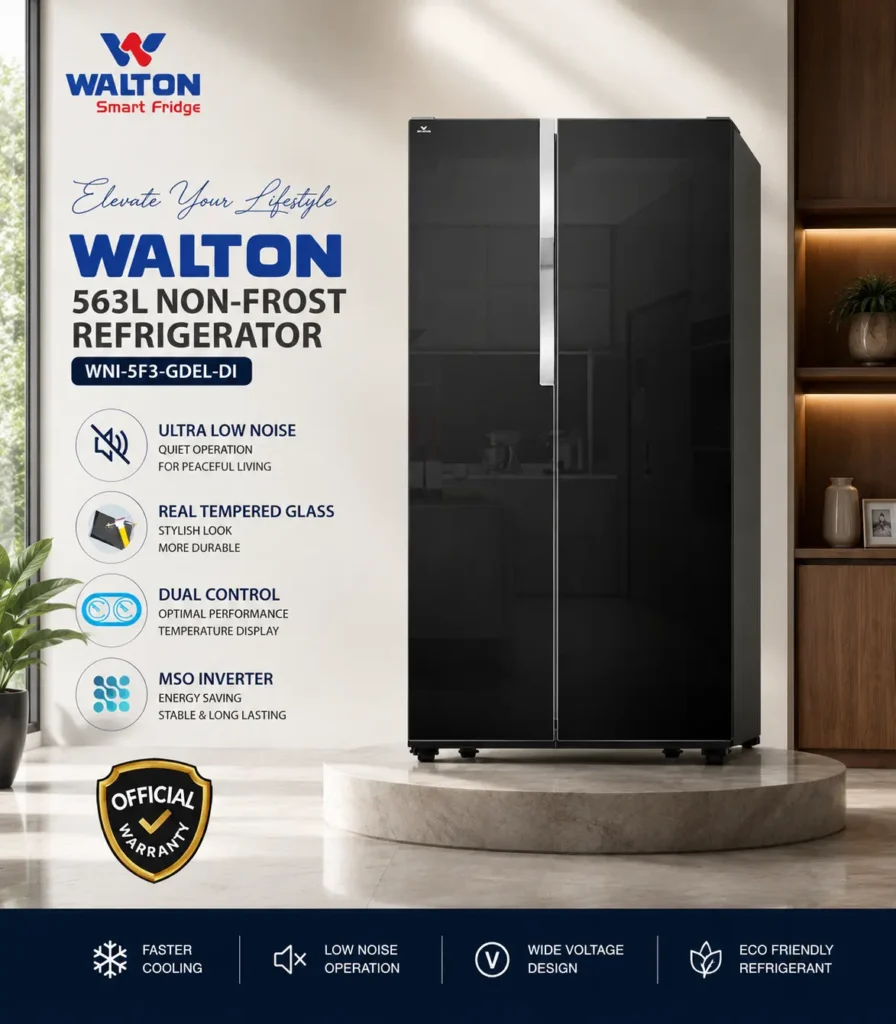 Walton 563L Non-Frost Refrigerator