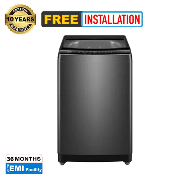 Haier HWM80-316S6 8 kg top-load washing machine front view