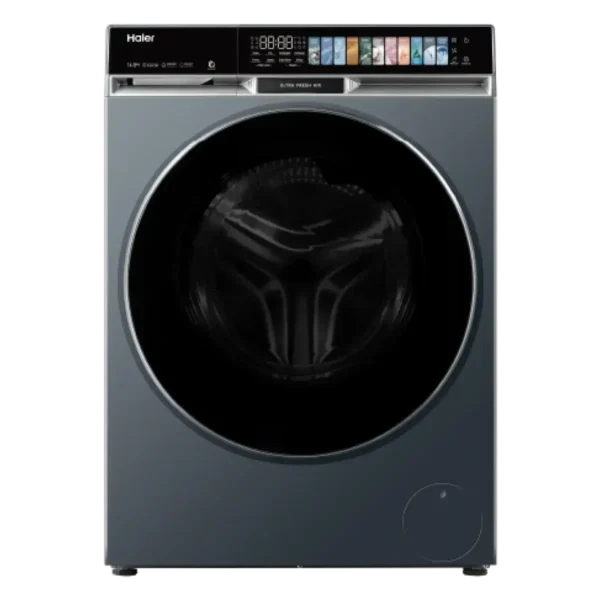 Haier HWD140-BPD14387GNU1 14+8 KG all-in-one washer dryer front view