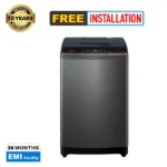 Haier 8kg Top Load Washing Machine HWM80-1269S6 front view Starry Silver